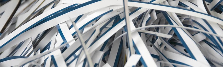 Zero Waste Office: vertrouwelijk papier