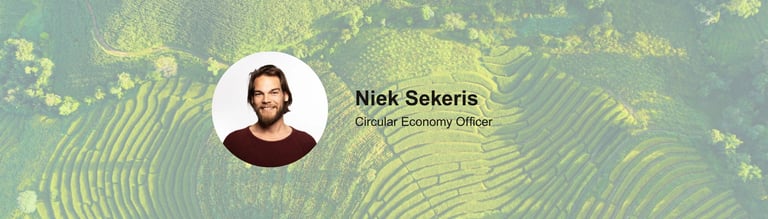 Auteurspagina Circular Economy Officer Niek Sekeris