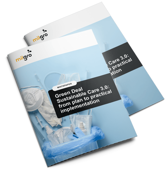 Whitepaper: from ambition to action in healthcare The Green Deal Sustainable Care 3.0 calls for less waste, ... | Milgro