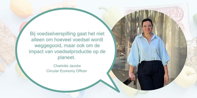 Quote Charlotte Jacobs Circular Economy Officer bij Milgro in België
