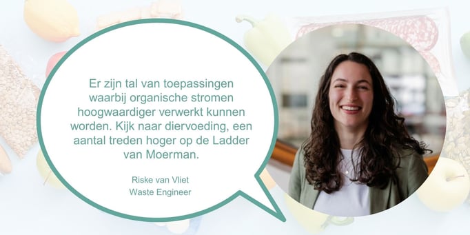 Quote Riske van Vliet, Waste Engineer bij Milgro