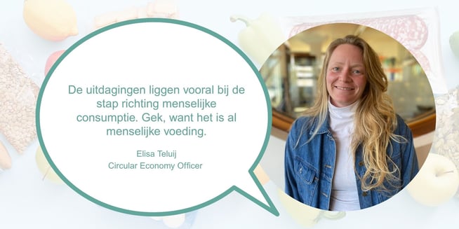 Quote Elisa Teluij Circular Economy Officer bij Milgro