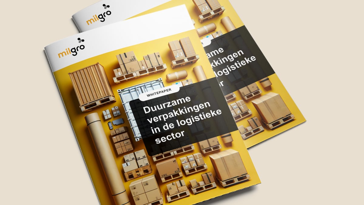 Download de whitepaper Duurzaamheid begint vaak bij de verpakking. Maar in de logistiek is het ook een ... | Milgro