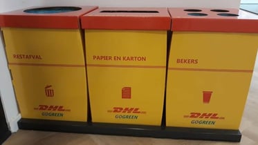 Control over waste flows at new DHL location