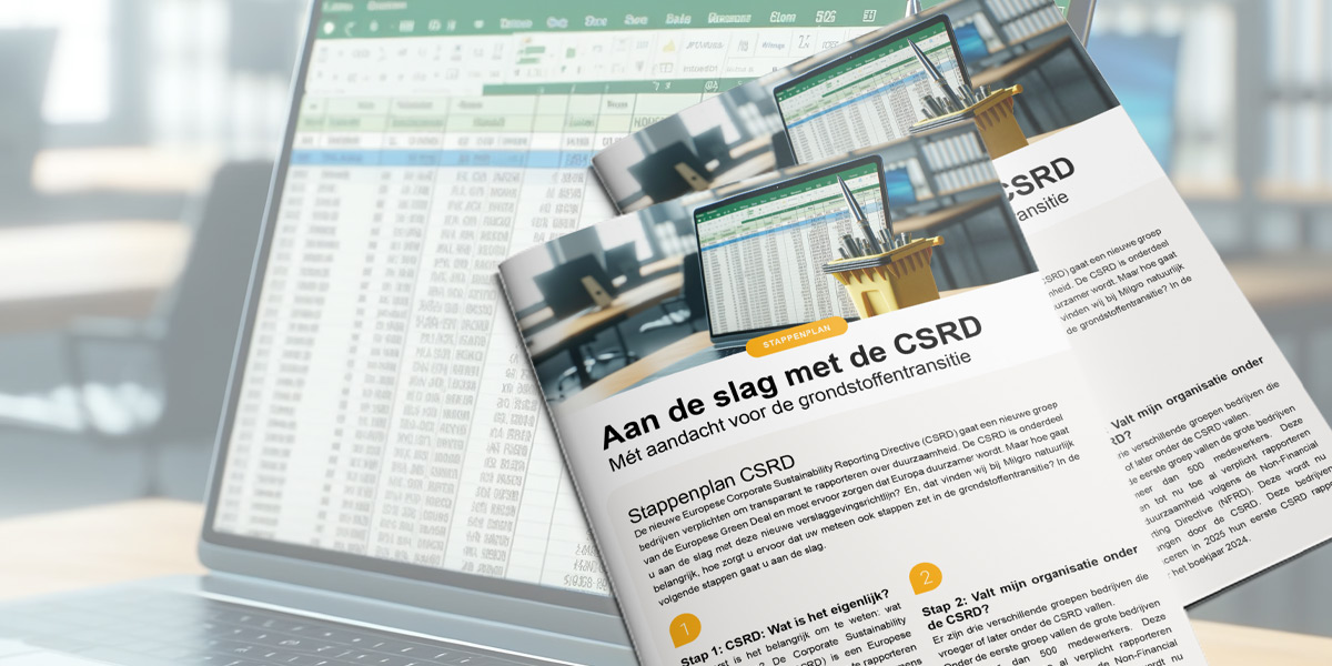 Bent u klaar voor de CSRD? Met het stappenplan wel!